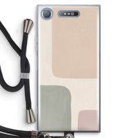 Geo #7: Sony Xperia XZ1 Transparant Hoesje met koord