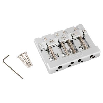 Fender HiMass String-Through-Body Basgitaar Brug Assembly 4-Snarig Brass Saddles 0994411000