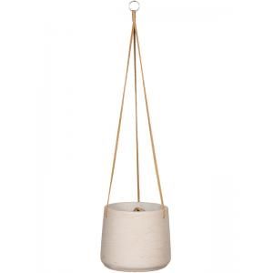 Rough Eco-line hangende bloempot XL 23x20 cm Patt lichtgrijs