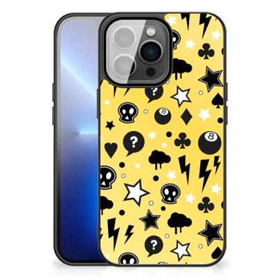 Telefoonhoesje iPhone 13 Pro Max Punk Geel