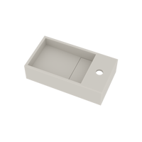 Ideavit Fontein Solidcube 40x22x10 cm Solid Surface Mat Wit