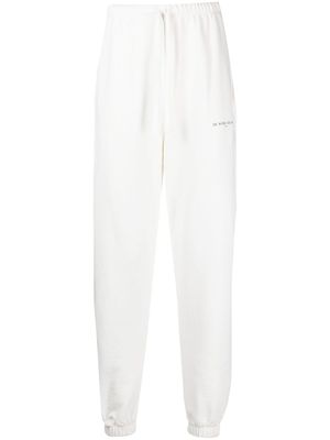 Ih Nom Uh Nit pantalon de jogging en coton à logo imprimé - Blanc