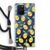 Citroenen: Samsung Galaxy Note 10 Lite Transparant Hoesje met koord