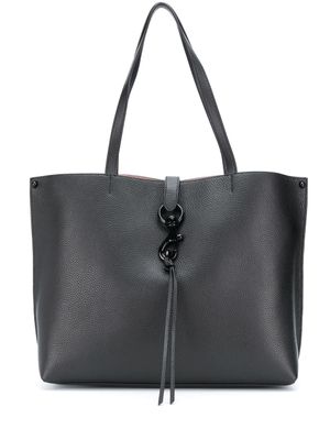 Rebecca Minkoff sac cabas à logo imprimé - Noir
