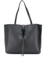 Rebecca Minkoff sac cabas à logo imprimé - Noir