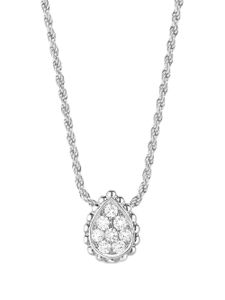 Boucheron pendentif Serpent Bohème XS en or blanc 18ct orné de diamant - Argent