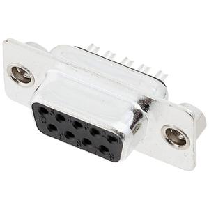 encitech DB25-SS-K 2101-0181-13 D-sub female connector 180 ° Aantal polen: 25 Soldeerkelk 1 stuk(s) Tray