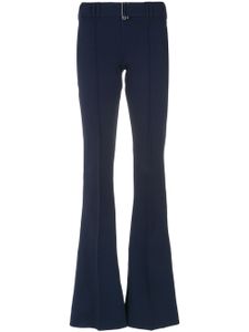 Gloria Coelho flared trousers - Bleu