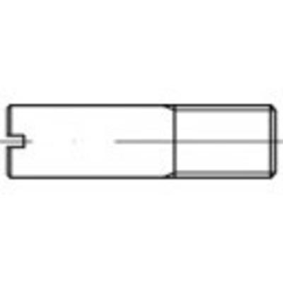 TOOLCRAFT TO-9982200 Bouten (l) 40 mm Staal Galvanisch verzinkt 10 stuk(s)