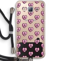 GIRL POWER: Samsung Galaxy J3 (2016) Transparant Hoesje met koord