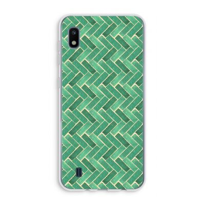 Moroccan tiles 2: Samsung Galaxy A10 Transparant Hoesje