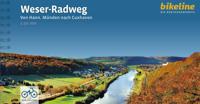 Fietsgids Bikeline Weser radweg | Esterbauer - thumbnail