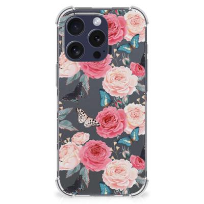 iPhone 16 Pro Max Case Butterfly Roses