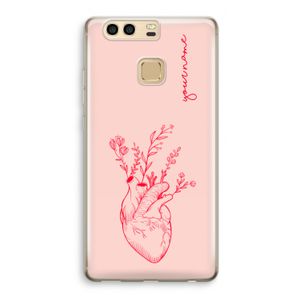 Blooming Heart: Huawei P9 Transparant Hoesje