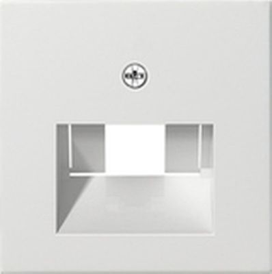 Gira inzetplaat 2xMJ UAE wit mat 027027