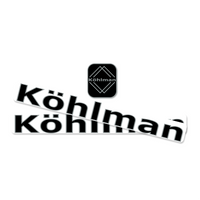 Transfer set Köhlman. bestaat uit 1x balhoofdbuis en 2x onderbuis decal. - thumbnail