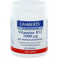 Vitamine B12 1000 mcg (als Methylcobalamine) - thumbnail