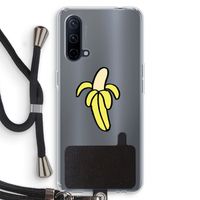 Banana: OnePlus Nord CE 5G Transparant Hoesje met koord