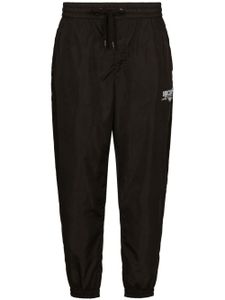 Dolce & Gabbana DGVIB3 pantalon de jogging à logo imprimé - Noir