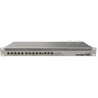 Mikrotik RB1100AHx4 bedrade router Gigabit Ethernet Roestvrijstaal - thumbnail