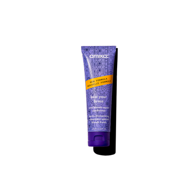 amika bust your brass cool blonde bond repair conditioner