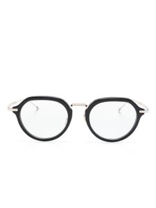 Thom Browne Eyewear lunettes de vue à monture ronde - Noir