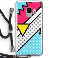 Pop Art #3: Samsung Galaxy S9 Transparant Hoesje met koord