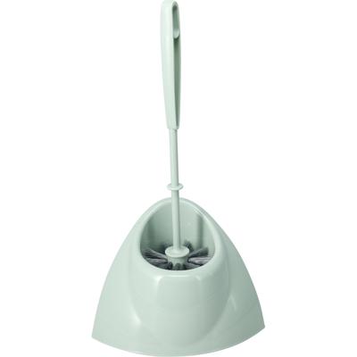 Toiletborstel met houder - mintgroen - 36 cm - kunststof - WC borstel - toiletartikelen