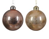 Kerstbal glas d8 cm a2 LIX kerst - Decoris