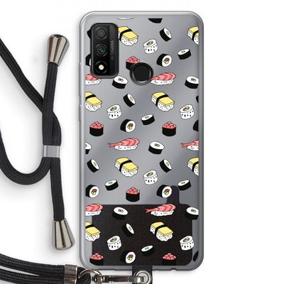Sushi time: Huawei P Smart (2020) Transparant Hoesje met koord
