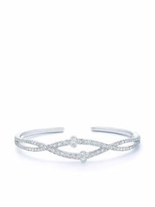 KWIAT bracelet Entwine en or blanc 18ct orné de diamants - Argent