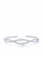 KWIAT bracelet Entwine en or blanc 18ct orné de diamants - Argent