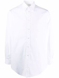 Maison Margiela chemise à poche poitrine plaquée - Blanc