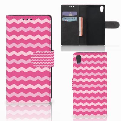 Sony Xperia XA1 | Telefoon Hoesje | Waves Pink