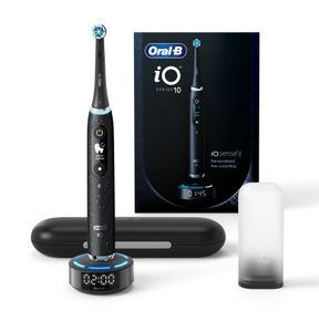 Oral-B iO SERIES 10 Volwassene Vibrerende tandenborstel Zwart