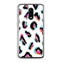 Cheetah color: OnePlus 7 Transparant Hoesje