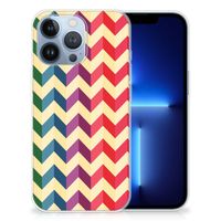 Apple iPhone 13 Pro TPU bumper Zigzag Multi Color - thumbnail