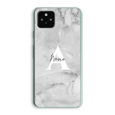 Ivory Marble: Google Pixel 5a 5G Transparant Hoesje
