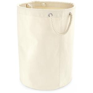 Stevige canvas cadeau/opbergzak - 40 x 60 cm - beige - Katoenen opbergzakken - Cadeauzak - 75 liter