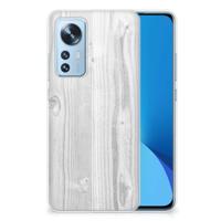 Xiaomi 12 | 12X | Bumper Hoesje | White Wood Xiaomi 12 | 12X | Bumper Hoesje | White Wood