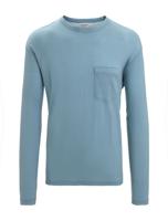 Icebreaker Granary Pocket Heren Shirt Astral Blue L