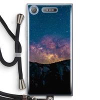 Travel to space: Sony Xperia XZ1 Transparant Hoesje met koord