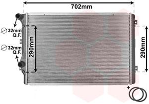 Van Wezel Radiateur 58002207