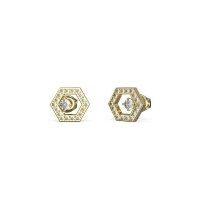 Dames oorbellen Guess JUBE04651JWYGT-U