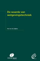 De waarde van wetgevingstechniek (Paperback)