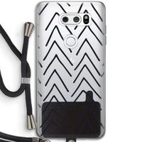 Marrakech Arrows: LG V30 Transparant Hoesje met koord