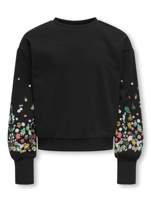 Kids ONLY winter sweater meisjes - zwart - KogBrooke - regular fit