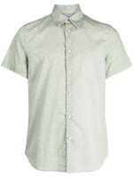 PS Paul Smith chemise en coton à fleurs - Vert