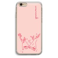 Best Friends: iPhone 6 Plus / 6S Plus Transparant Hoesje