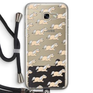 Ponys: Samsung Galaxy A5 (2017) Transparant Hoesje met koord